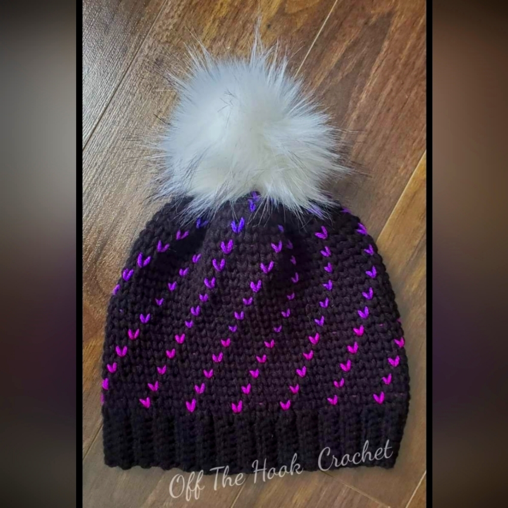 New handmade by me teen/small womans hat